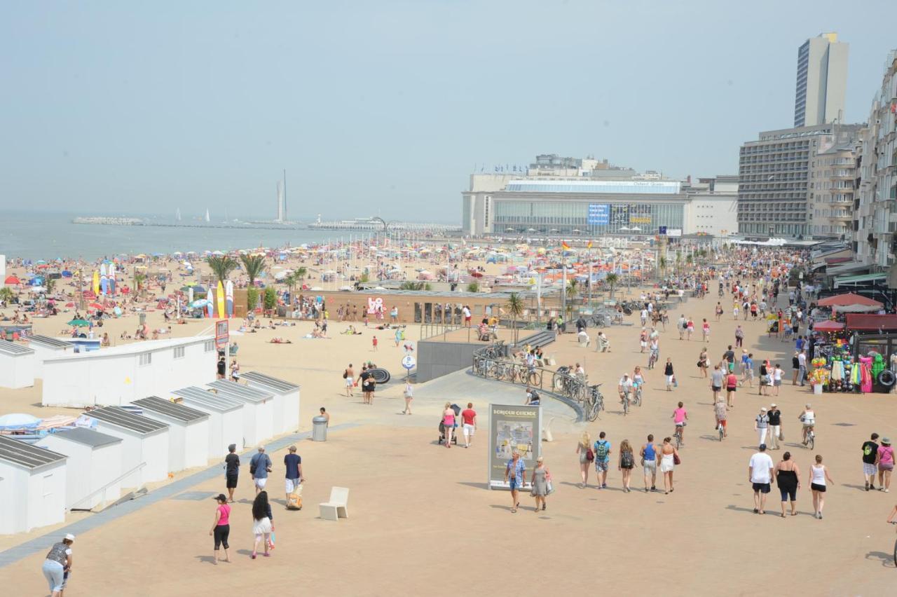 דירות Studio Direct Aan Het Hoofdstrand Van Oostende - Naast Casino מראה חיצוני תמונה
